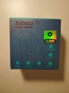 Aoboco Stream Webcam Reemplazo de fondo Auto Focus H.264 Codificación gran angular - Imagen 1 de 4