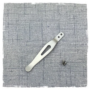 Titanium Pocket Clip Made To Fit Kershaw Link 1776GRYBW Aluminum Handle Knife - Picture 1 of 2