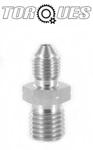 Adaptador cóncavo métrico de acero inoxidable AN -3 (3AN) M12x1.5 - Imagen 1 de 2
