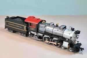 HO Steam Locomotive PENNSYLVANIA RR, 4-4-2 MANTUA Custom-Paint, One-of-a- Kind - Picture 1 of 10