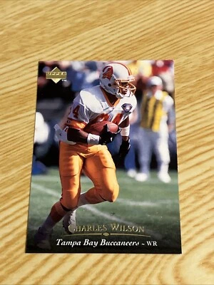 1995 Upper Deck #208 Charles Wilson Tampa Bay Buccaneers - Image 1 of 2