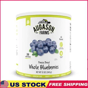 10 Can Freeze Dried Whole Blueberries Gluten-Free All Natural Product 12 Oz New - Picture 1 of 3