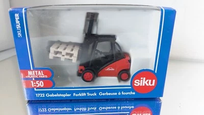 Carrello elevatore Siku 1722 1:50 in scatola come nuovo - Immagine 1 di 4