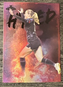 Kealia Watt 2022 NWSL Parkside Hyped Insert Card #7 Chicago Red Stars
