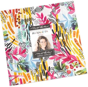Playgrounds Moda Layer Cake 42 100% Cotton 10" Precut Quilt Squares - Picture 1 of 2