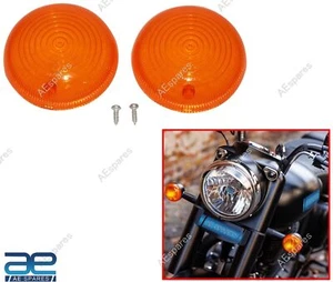 Blinker Indicator Lens Set Amber For Royal Enfield Classic Reborn Meteor 350cc - Bild 1 von 6