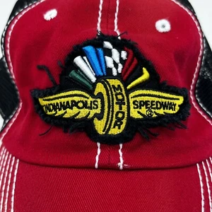 INDIANAPOLIS MOTOR SPEEDWAY IMS Logo Malla/Lona Snapback Gorra/Sombrero Cosido Bill - Imagen 1 de 9