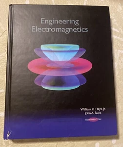 Engineering Electromagnetics by William Hayt & John Buck(8th Edition) Hardcover - Picture 1 of 5