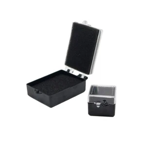 25pcs Denture Sponge Retainer Case Plastic Crown Box with Foam 1 inch 2 inch - Picture 1 of 14