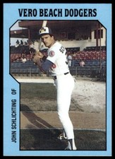 1985 TCMA Vero Beach Dodgers John Schlichting Vero Beach Dodgers #3