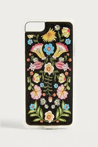 Zero Gravity Floral Embroidered Protective Case For iPhone 8 / 7 RRP £30 - Picture 1 of 3
