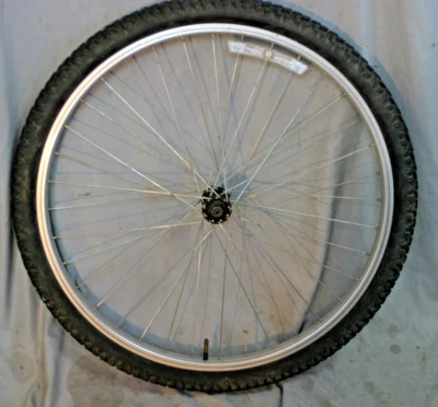 Araya Front 26" MTB Wheel 100/26mm 36S AV Silver QR 559ISO Alloy USA Shipper - Image 1 of 4