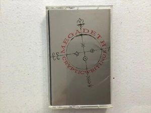 Megadeath Cryptic Writings Cassette 1997 Capital XDR Tested - Picture 1 of 6