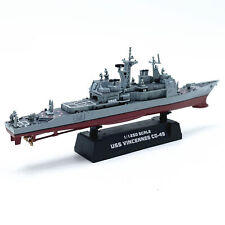 1:1250 USS Vincennes Cruiser CG-49 Finished Military Ship Model 37402  NEW 