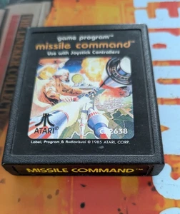 Missile Command Atari VCS 2600 (Modul) (1982) works classic-game CX2638 8-bit - Bild 1 von 4