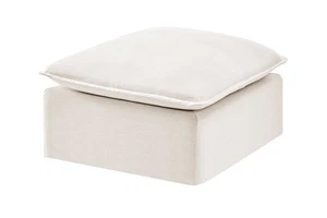 Brosa Palermo Ottoman (Classic Cream), Ottomans, Footstools & Poufs, Furniture - Picture 1 of 3
