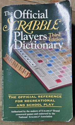 Vintage Scrabble Players Dictionary Edition 1983 Complete - Image 1 of 4