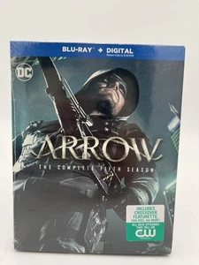 Arrow: The Complete Fifth Season Blu-Ray SEALED - Foto 1 di 2