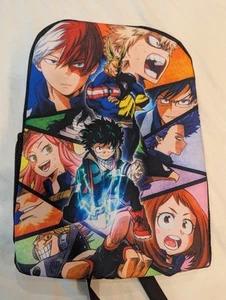 My Hero Academia DEKU, Katsuki, Shoto, Backpack Bookbag Bioworld Anime Manga - Picture 1 of 9