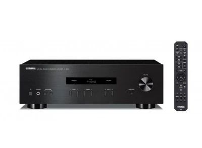 YAMAHA A-S201 Verstärker HiFi Vollverstärker 200 W RMS schwarz Neu und Unbenutzt - Bild 1 von 3