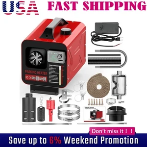 Diesel Air Heater All in one bluetooth APP Remote Control Car 8000W 12V 110V USA - Picture 1 of 16