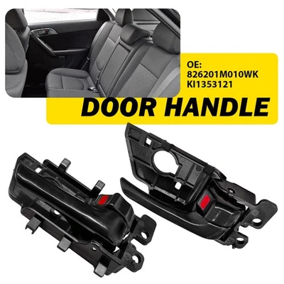 2PCS Inner Door Handle Passenger Side Fit 2010-13 Forte Koup/Sedan/Hatchback Kia Foto 1 de 4