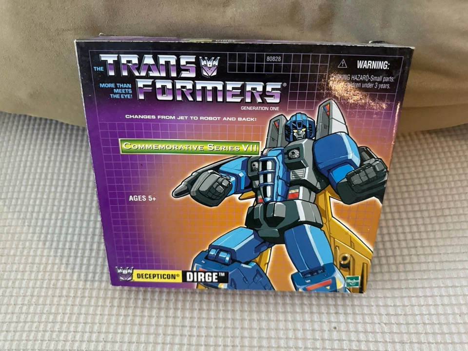 Hasbro Transformers Generation 1: Dirge Robots Action Figure