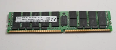 Hynix 32GB DDR4-2133P ECC REG DIMM Server Memory HMA84GL7MMR4N-TF - Image 1 of 3