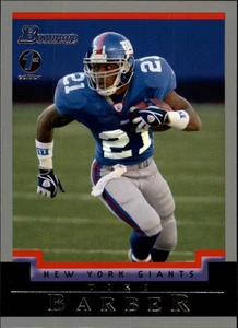 Tiki Barber 2004 Bowman 1st Edition Football Card #78 - New York Giants - Bild 1 von 2
