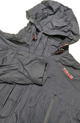 Chaqueta de esquí Ralph Lauren Polo Sport RL-67 Performance Technologies negra para hombre XL Foto 1 de 4