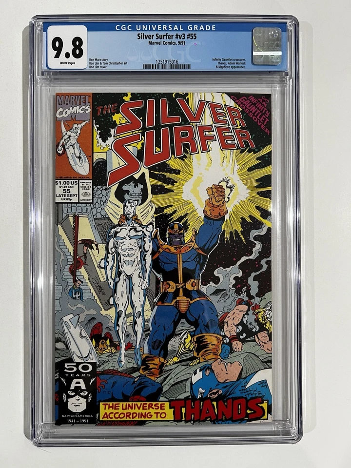 Silver Surfer #55 (Marvel Comics Late September 1991)