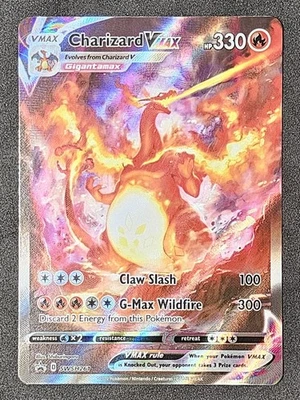Sword & Shield Promo Cards: CHARIZARD VMAX #SWSH261 Black Star Promo - Image 1 of 2