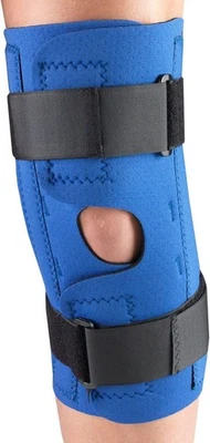 Envoltura estabilizadora de rodilla Champion/OTC, soportes en espiral, neopreno, azul, 4 veces grande Foto 1 de 4