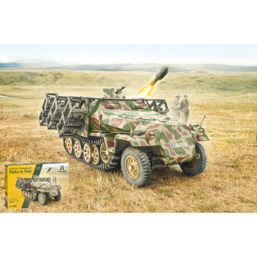 Italeri Sd.kfz.251/1 Stuka zu Fuss Kit 1 72