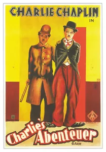 Easy Street (1917) Charlie Chaplin Película Cartel Impreso 3 - Imagen 1 de 1