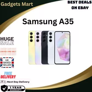 Samsung Galaxy A35 5G 6.6"inch-128GB All Colours Brand New Sealed - Picture 1 of 51