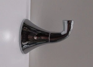 Kronos Bathroom Robe Hook Chrome - Picture 1 of 2