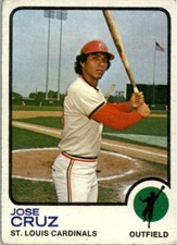 1973 Topps #292 Jose Cruz St. Louis Cardinals Houston Astros MLB Baseball Card