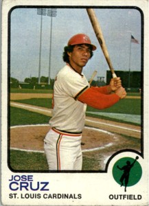 1973 Topps #292 Jose Cruz St. Louis Cardinals Houston Astros MLB Baseball Card