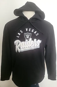 Nueva sudadera con capucha negra para hombre XL NFL Las Vegas Raiders Team Apparel - Imagen 1 de 6