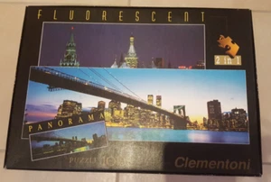 Puzzle 1000 Teile "Skyline New York" mit passendem Bilderrahmen 114 cm x 41 cm - Bild 1 von 5