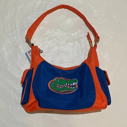 Vintage 90's University of Florida Gators Womens Purse Bag Zipper New Old Stock Cover