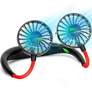 Neck Fan Portable Rechargeable Personal Cooling Wearable Fan Around your Neck... - Picture 1 of 7