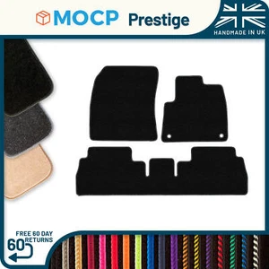 Prestige Van Matten passend zu Vauxhall Combo Life runde Matte Clips 2018 - Geschenk - Bild 1 von 8