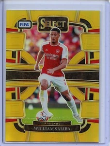 2023-24 Select Premier League William Saliba Terrace Gold 5/10 #3 - Picture 1 of 2