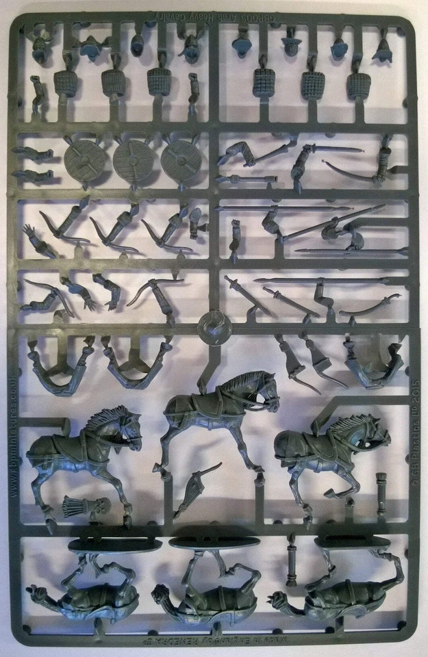 Gripping Beast Arab Heavy Cavalry Single Sprue 28mm Plastic
