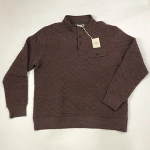 Faherty Herren Epic Quilted Fleece Pullover MOF2207 Burgundy Gr. XL NEU - Bild 1 von 15