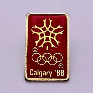 Calgary Winter Olympics Vintage Travel Souvenir Pin - Revers, Mütze - scharfe Farbe! - Bild 1 von 6