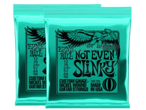 2er-Pack Ernie Ball 2626 Stärke 12-56 nicht einmal schlanke Saiten für E-Gitarre - Bild 1 von 4