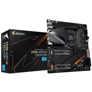 Gigabyte Z590 AORUS TACHYON Motherboard Intel Z590 LGA1200 DDR4 M.2 RJ-45 E-ATX - Picture 1 of 5